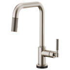 BRIZO LITZE 64053LF SmartTouch Pull-Down Kitchen Faucet with Square Spout and Knurled Handle
