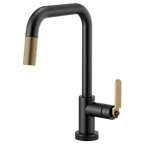BRIZO LITZE 64054LF SmartTouch Pull-Down Kitchen Faucet with Square Spout and Industrial Handle