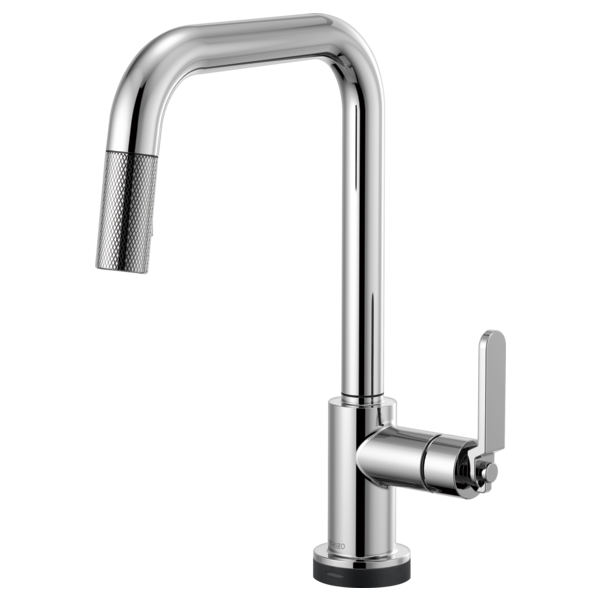 BRIZO LITZE 64054LF SmartTouch Pull-Down Kitchen Faucet with Square Spout and Industrial Handle Main image