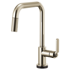 BRIZO LITZE 64054LF SmartTouch Pull-Down Kitchen Faucet with Square Spout and Industrial Handle