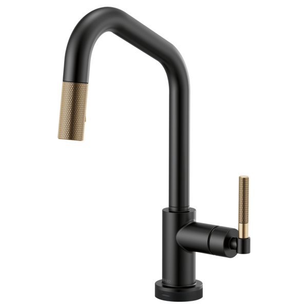 BRIZO LITZE 64063LF SmartTouch Pull-Down Kitchen Faucet with Angled Spout and Knurled Handle Secondary image