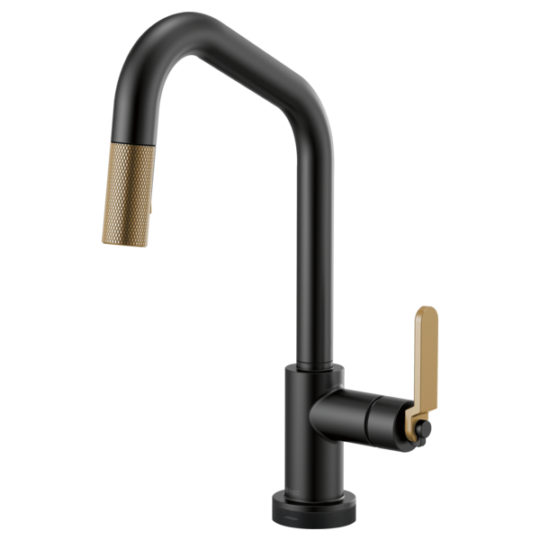 BRIZO LITZE 64064LF SmartTouch Pull-Down Kitchen Faucet with Angled Spout and Industrial Handle Secondary image