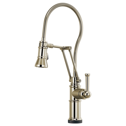 BRIZO ARTESSO 64125LF Smarttouch Articulating Faucet With Finished Hose