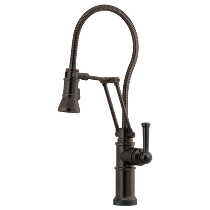 BRIZO ARTESSO 64125LF Smarttouch Articulating Faucet With Finished Hose