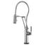 BRIZO LITZE 64143LF SmartTouch Articulating Kitchen Faucet With Finished Hose