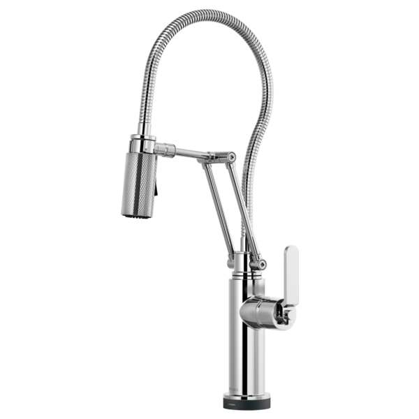 BRIZO LITZE 64144LF SmartTouch Articulating Kitchen Faucet With Finished Hose Main image