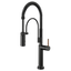 BRIZO 64375LF SmartTouch Semi-Professional Kitchen Faucet - Wood Lever Handle