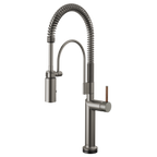 BRIZO 64375LF SmartTouch Semi-Professional Kitchen Faucet - Wood Lever Handle