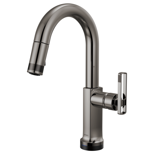 BRIZO 64906LF SmartTouch Pull-Down Prep Faucet with Arc Spout - Knob Handle Secondary image