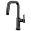 BRIZO 64907LF SmartTouch Pull-Down Prep Faucet with Square Spout - Knob Handle