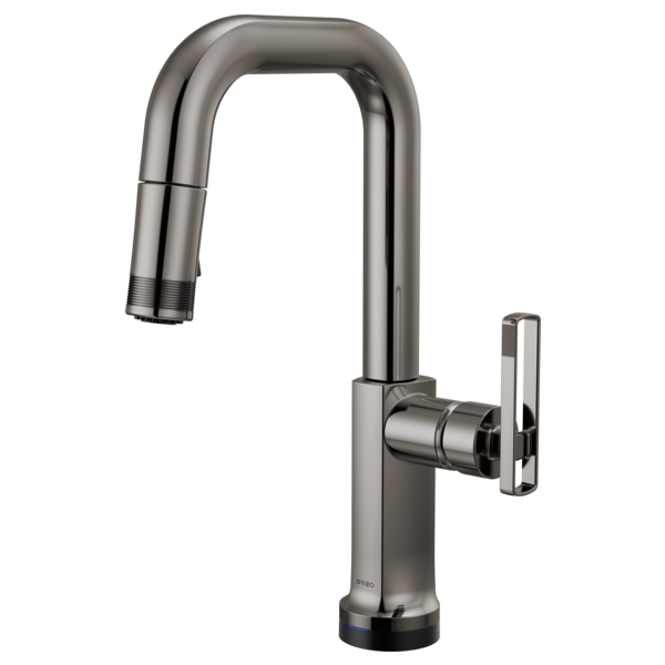 BRIZO 64907LF SmartTouch Pull-Down Prep Faucet with Square Spout - Knob Handle Secondary image
