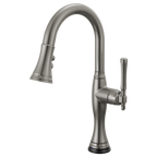 BRIZO TULHAM 64958LF SmartTouch Pull-Down Prep Kitchen Faucet