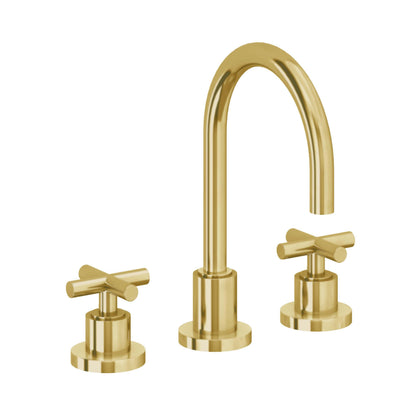 California Faucets 6502Tiburon  8" Widespread Lavatory Faucet with ZeroDrain