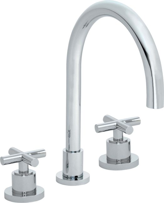 CALIFORNIA FAUCETS 6508 Tiburon Complete Roman Tub Set - Arc Spout