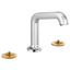BRIZO KINTSU 65307LF Widespread Lavatory Faucet with Angled Spout - Less Handles