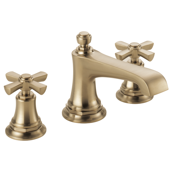 BRIZO ROOK 65360LF Widespread Lavatory Faucet - Cross Handles 1.2 GPM Secondary image