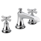 BRIZO ROOK 65360LF Widespread Lavatory Faucet - Cross Handles 1.5 GPM