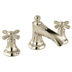 BRIZO ROOK 65361LF Widespread Lavatory Faucet with Channel Spout - Cross Handles 1.5 GPM