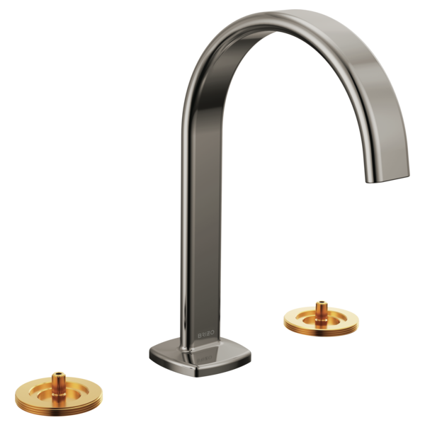 BRIZO ALLARIA 65367LF Widespread Lavatory Faucet with Arc Spout - Less Handles Secondary image
