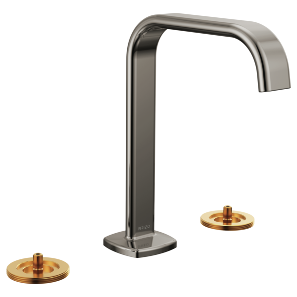 BRIZO ALLARIA 65368LF Widespread Lavatory Faucet with Square Spout - Less Handles Secondary image