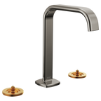 BRIZO ALLARIA 65368LF Widespread Lavatory Faucet with Square Spout - Less Handles