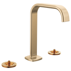BRIZO ALLARIA 65368LF Widespread Lavatory Faucet with Square Spout - Less Handles