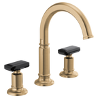 BRIZO INVARI 65376LF Widespread Lavatory Faucet with Arc Spout - Knob Handles 1.2 GPM