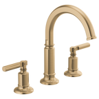 BRIZO INVARI 65376LF Widespread Lavatory Faucet with Arc Spout - Lever Handles 1.2 GPM