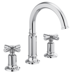 BRIZO INVARI 65376LF Widespread Lavatory Faucet with Arc Spout - Cross Handles 1.2 GPM