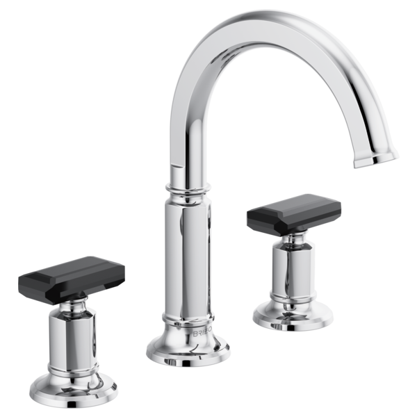 BRIZO INVARI 65376LF Widespread Lavatory Faucet with Arc Spout - Knob Handles 1.5 GPM Main image