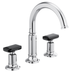 BRIZO INVARI 65376LF Widespread Lavatory Faucet with Arc Spout - Knob Handles 1.5 GPM