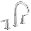 BRIZO INVARI 65376LF Widespread Lavatory Faucet with Arc Spout - Lever Handles 1.5 GPM