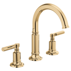 BRIZO INVARI 65376LF Widespread Lavatory Faucet with Arc Spout - Lever Handles 1.5 GPM