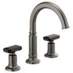 BRIZO INVARI 65376LF Widespread Lavatory Faucet with Arc Spout - Knob Handles 1.2 GPM