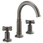 BRIZO INVARI 65376LF Widespread Lavatory Faucet with Arc Spout - Cross Handles 1.2 GPM