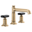 BRIZO INVARI 65377LF Widespread Lavatory Faucet with Column Spout - Knob Handles 1.2 GPM