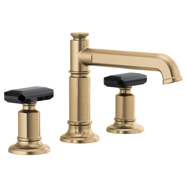 BRIZO 65377LF Widespread Lavatory Faucet with Column Spout - Knob Handles 1.5 GPM Main image