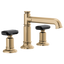 BRIZO 65377LF Widespread Lavatory Faucet with Column Spout - Knob Handles 1.5 GPM