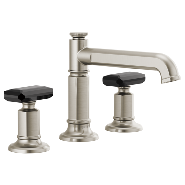 BRIZO 65377LF Widespread Lavatory Faucet with Column Spout - Knob Handles 1.5 GPM Secondary image