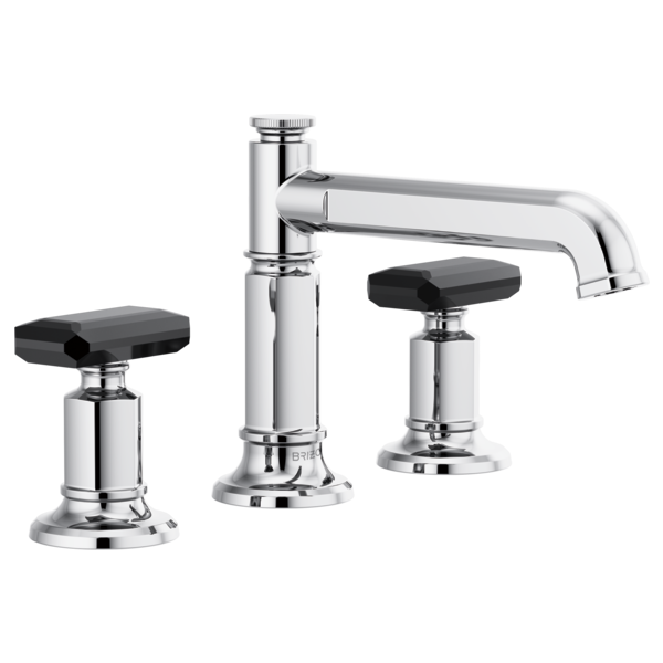 BRIZO INVARI 65377LF Widespread Lavatory Faucet with Column Spout - Knob Handles 1.2 GPM Main image