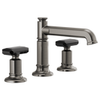BRIZO INVARI 65377LF Widespread Lavatory Faucet with Column Spout - Knob Handles 1.2 GPM