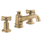 BRIZO 65378LF Widespread Lavatory Faucet with Angled Spout - Cross Handles 1.5 GPM