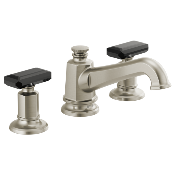 BRIZO 65378LF Widespread Lavatory Faucet with Angled Spout - Knob Handles 1.5 GPM Secondary image