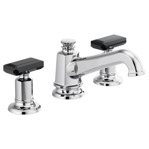 BRIZO INVARI 65378LF Widespread Lavatory Faucet with Angled Spout - Knob Handles 1.2 GPM Main image