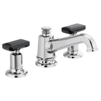 BRIZO 65378LF Widespread Lavatory Faucet with Angled Spout - Knob Handles 1.5 GPM