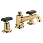 BRIZO 65378LF Widespread Lavatory Faucet with Angled Spout - Knob Handles 1.5 GPM