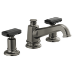 BRIZO INVARI 65378LF Widespread Lavatory Faucet with Angled Spout - Knob Handles 1.2 GPM