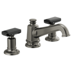 BRIZO 65378LF Widespread Lavatory Faucet with Angled Spout - Knob Handles 1.5 GPM