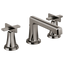 BRIZO 65397LF Widespread Lavatory Faucet With Low Spout - High Cross Handles