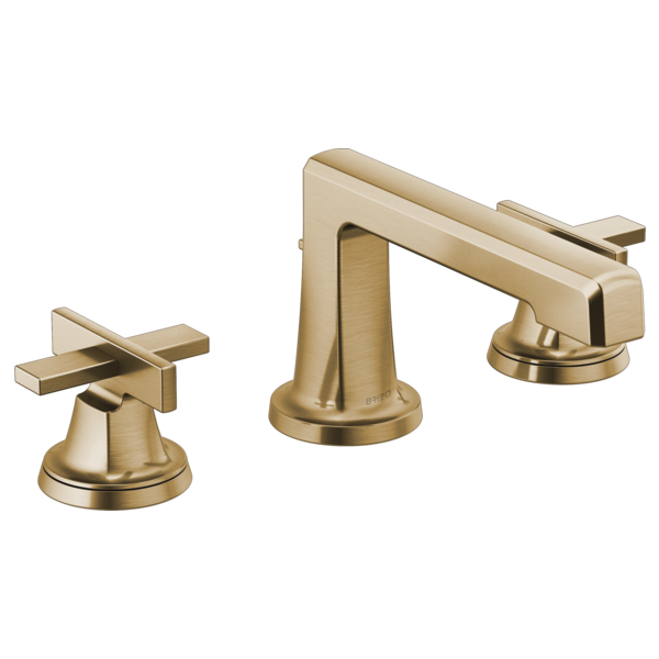 BRIZO 65397LF Widespread Lavatory Faucet With Low Spout - Low Cross Handles Secondary image